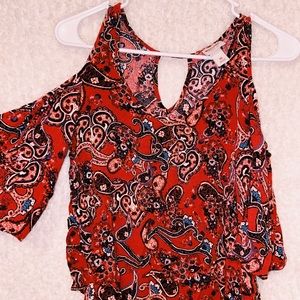 Mossimo Supply Co, off the shoulder tee